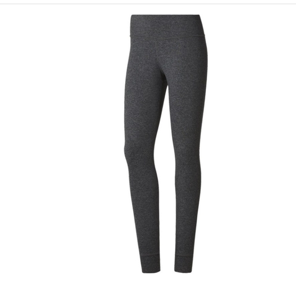 Reebok Heathered Grey Leggings Small - Picture 5 of 6